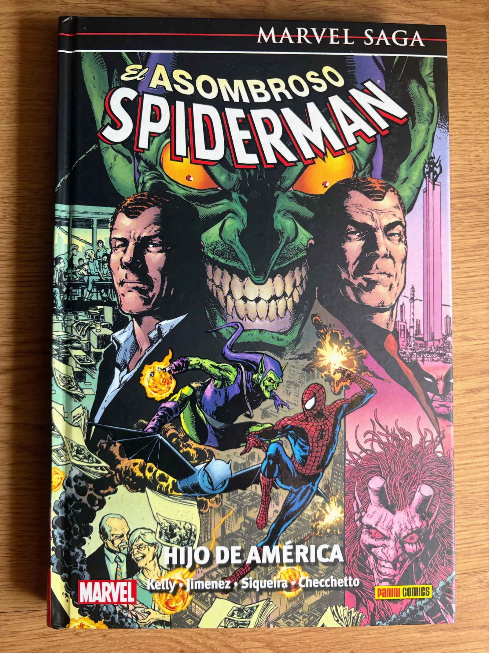 Marvel Saga: El Asombroso Spider-Man – Hijo de América | Panini | Tapa dura